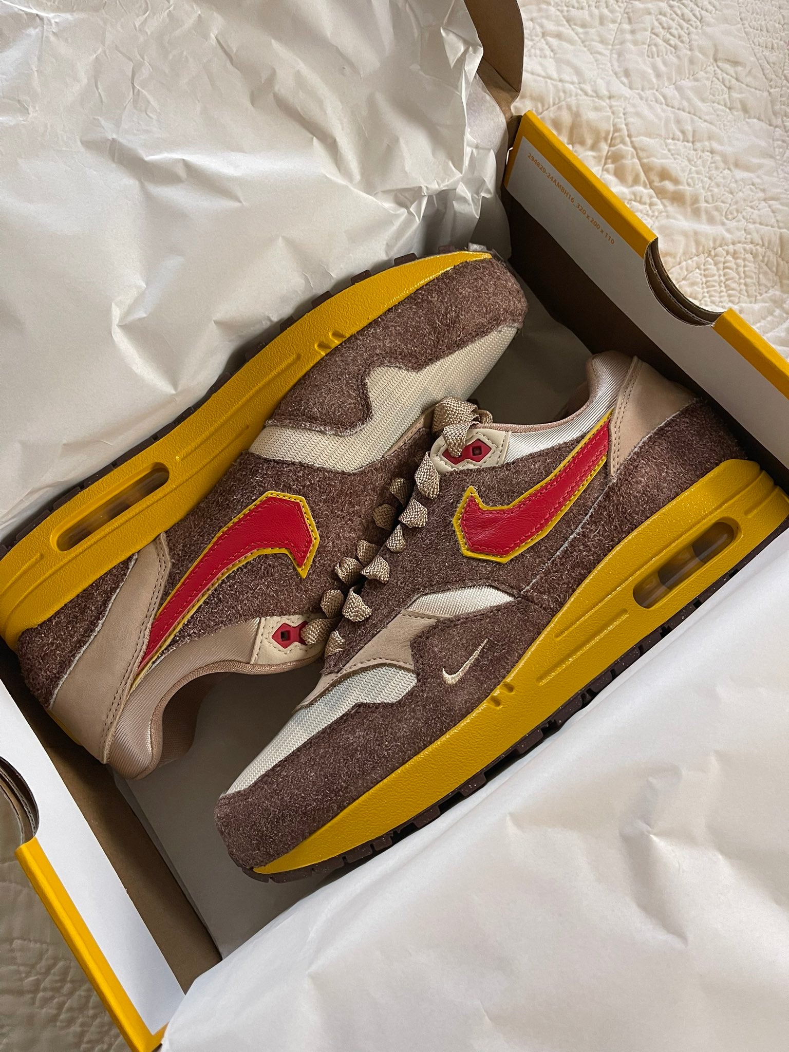 Nike Air Max 1 .Swoosh Low Poly Big Head Origins Details