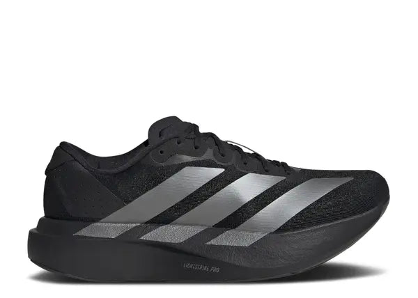 Adidas Adizero Evo SL Core Black Iron Metallic Side