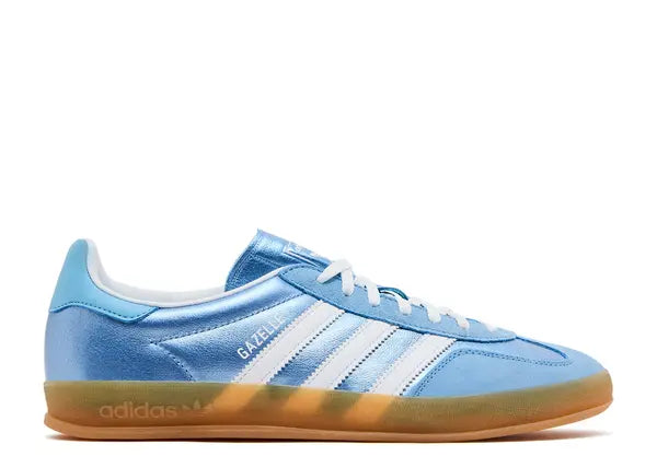 Adidas Gazelle Indoor Blue Cloud White Gum Side