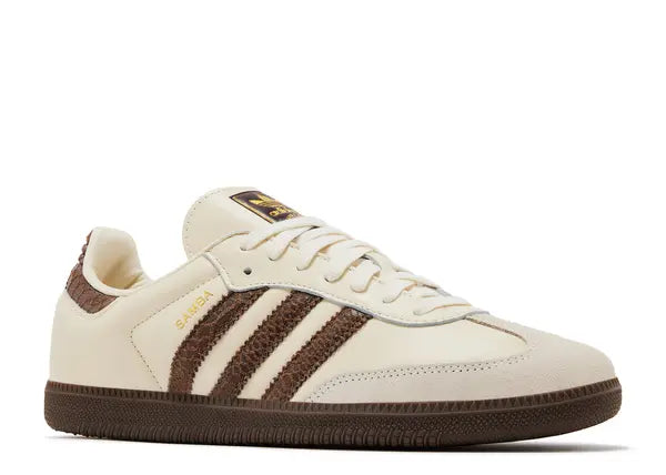 Adidas Samba OG Cream Earth Strata Maroon Front