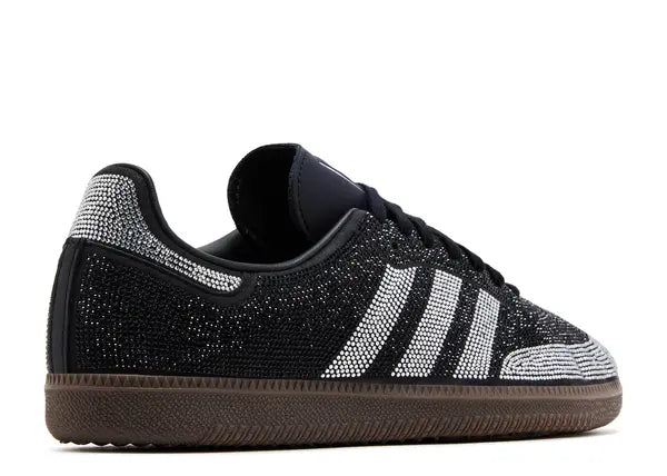 Adidas Samba OG Rhinestone Black Silver Back