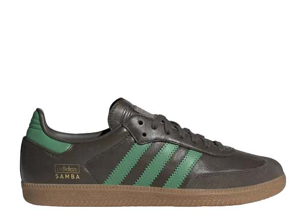 Adidas Samba OG Shadow Olive Preloved Green Side