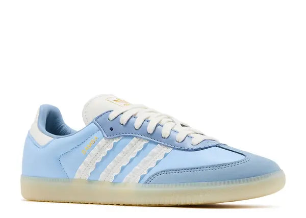 Adidas Samba Ruffle Stripes Pack Clear Sky Front