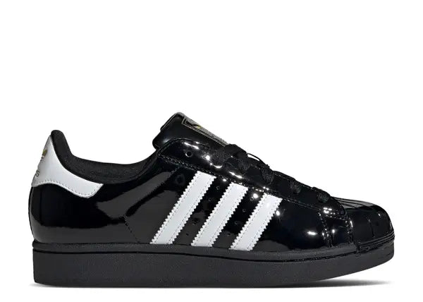 Adidas Superstar II Core Black Cloud White Gold Metallic