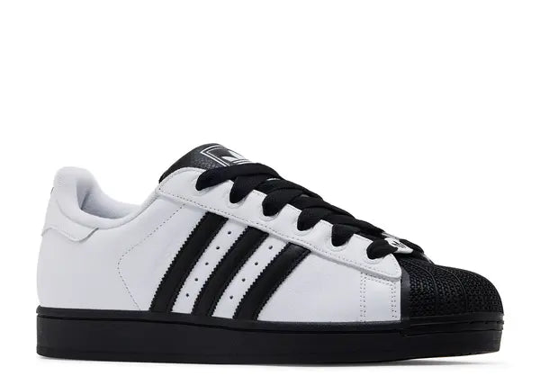 Adidas Superstar II White Black White Front