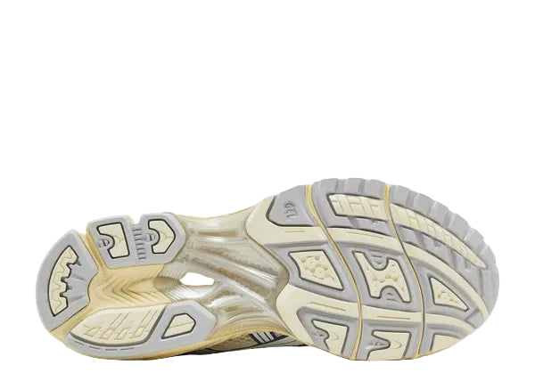 Asics Gel-Kayano 14 Cream Metallic Blue Bottom