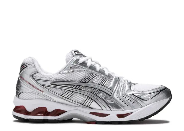Asics Gel-Kayano 14 White Pure Silver Side