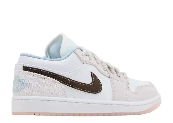 Jordan 1 Low Coral Back