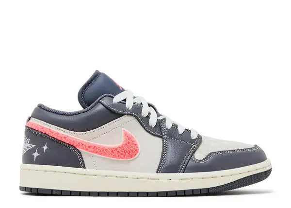 Jordan 1 Low Light Graphite Hot Punch Side