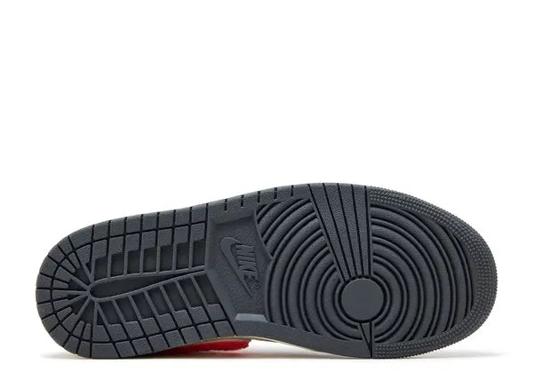 Jordan 1 Low Light Graphite Hot Punch Bottom