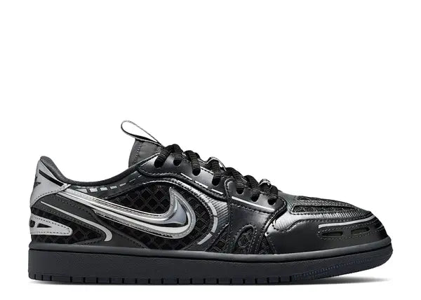 Jordan 1 Low Method of Make V3 Black Metallic Silver