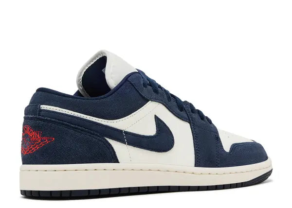 Jordan 1 Low SE Obsidian Suede Back