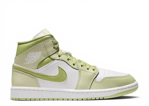 Jordan 1 Mid Olive Aura Lawn