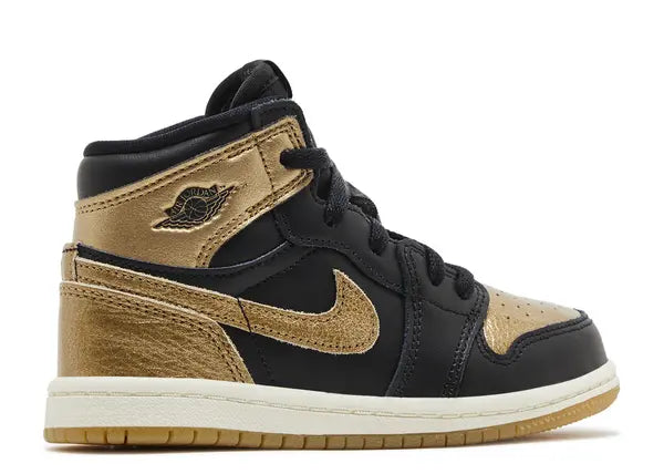 Jordan 1 Retro High OG Black Metallic Gold (TD) Back