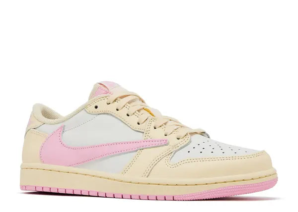 Jordan 1 Retro Low OG SP Travis Scott Shy Pink Front
