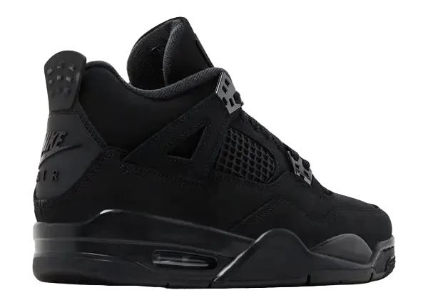 Jordan 4 Retro Black Cat (2025) (GS) Back