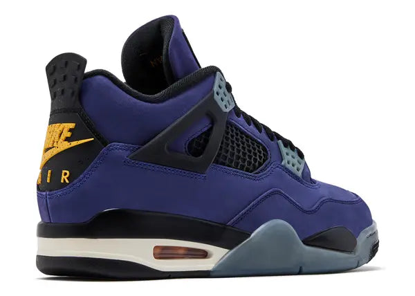 Jordan 4 Retro Lakers Back