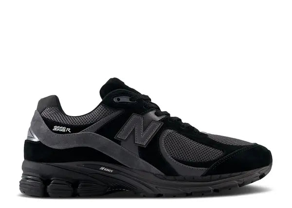 New Balance 2002R Black Dark Grey