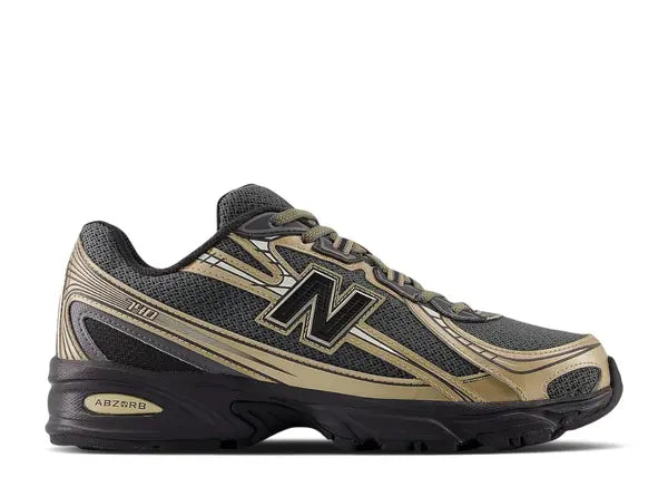New Balance 740v2 Black Castlerock Gold Metallic