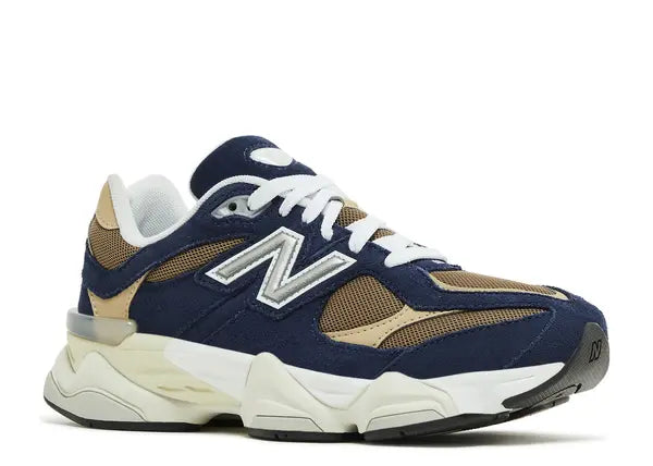 New Balance 9060 Navy Mushroom (GS) Front
