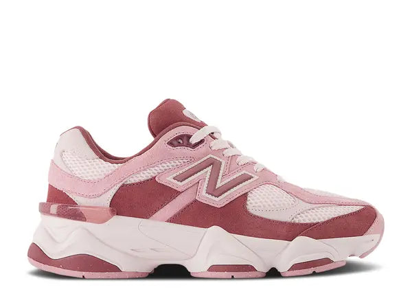 New Balance 9060 Pink Granite Washed Burgundy (GS) | GC9060EP