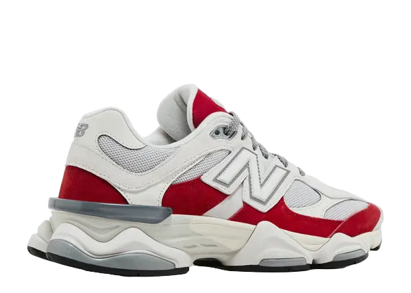 New Balance 9060 White Red Back