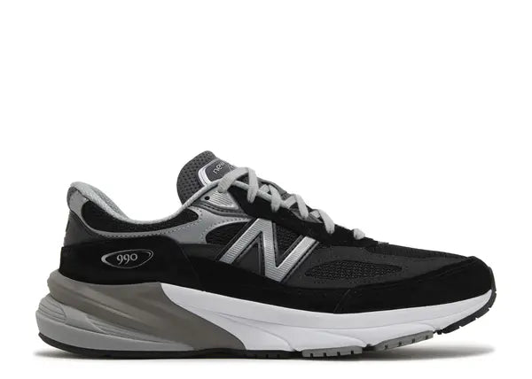 New Balance 990v6 MiUSA Black Grey White Side