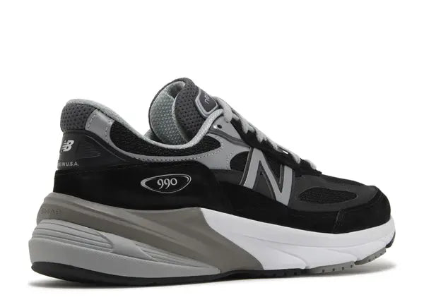New Balance 990v6 MiUSA Black Grey White Back