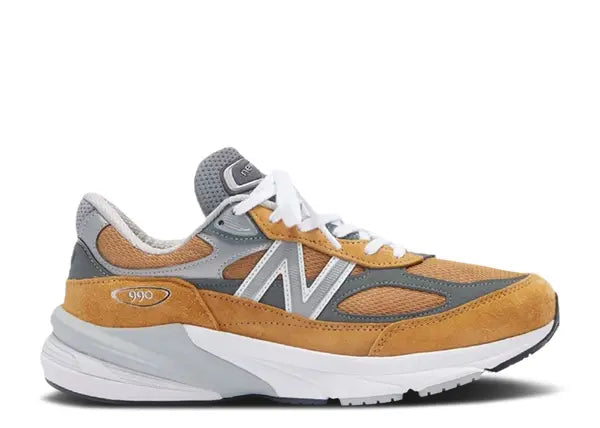 New Balance 990v6 MiUSA Workwear Grey Side