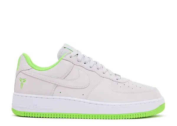 Nike Air Force 1 Low Kobe Bryant Forever Vast Grey Electric Green Side