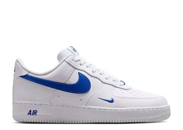 Nike Air Force 1 Low '07 Carbon Fiber Swoosh White Game Royal