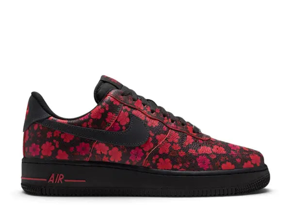 Nike Air Force 1 Low '07 Floral Off Noir Cinnabar