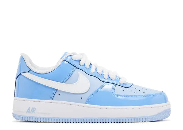 Nike Air Force 1 Low '07 LV8 Psychic Blue White Patent Side
