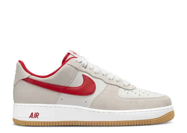 Nike Air Force 1 Low '07 LV8 Summit White Varsity Red Gum