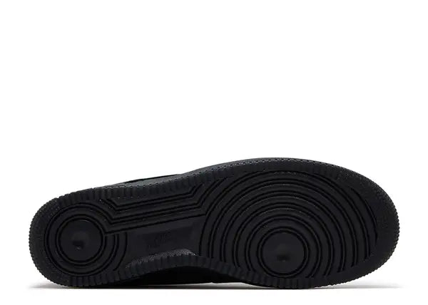 Nike Air Force 1 Low '07 WB Triple Black Nubuck Bottom