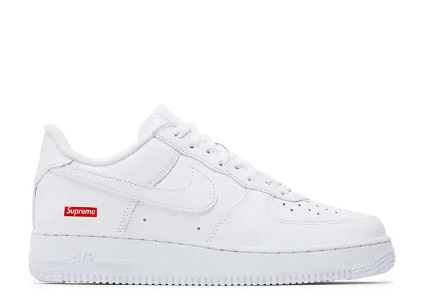 Nike Air Force 1 Supreme White | CU9225-100