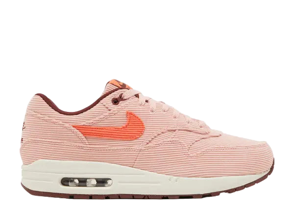 Nike Air Max 1 PRM Corduroy Coral Stardust Side
