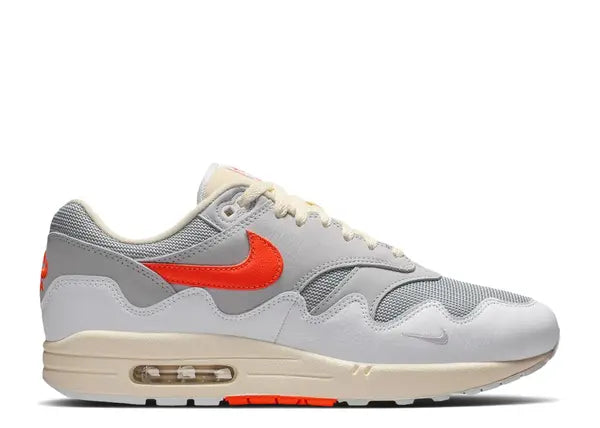 Nike Air Max 1 Patta Waves White Hyper Crimson Side