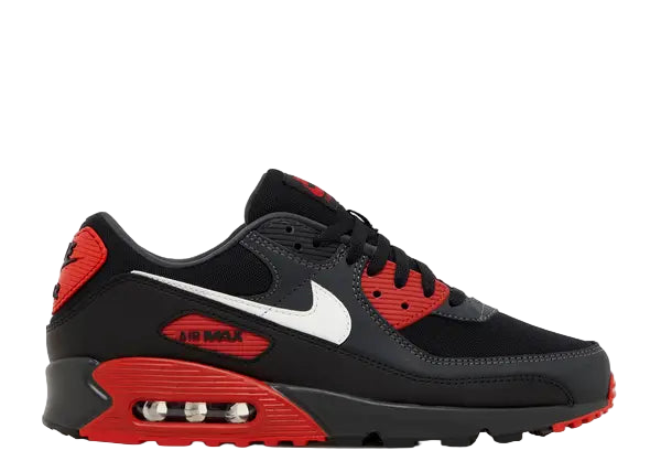 Nike Air Max 90 Anthracite Mythic Red Side