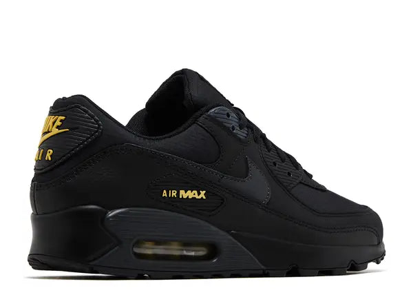 Nike Air Max 90 Black Buff Gold Back