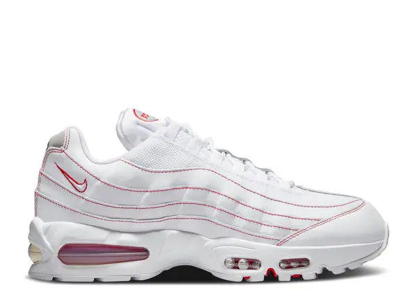 Nike Air Max 95 OG Big Bubble White University Red