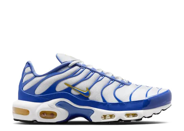 Nike Air Max Plus White Lyon Blue Varsity Maize