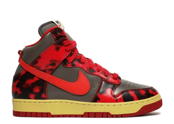 Nike Dunk High 1985 Red Acid Wash Side