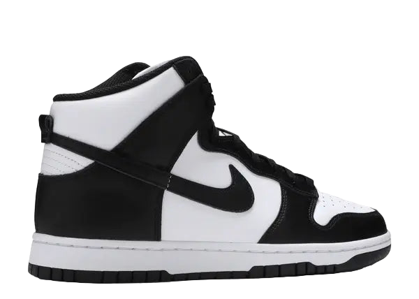 Nike Dunk High Panda Black White Back