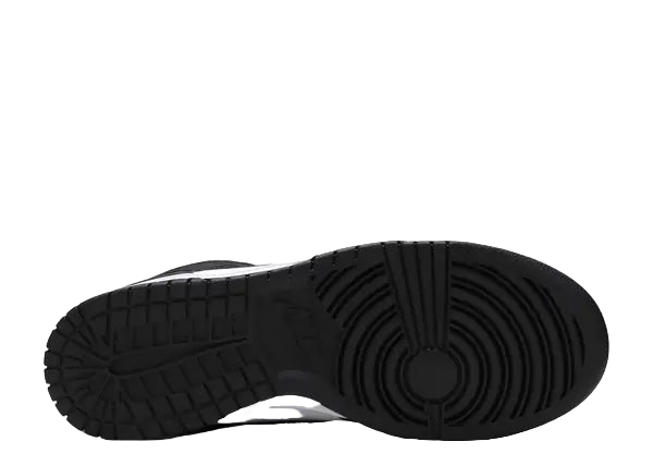 Nike Dunk High Panda Black White Bottom