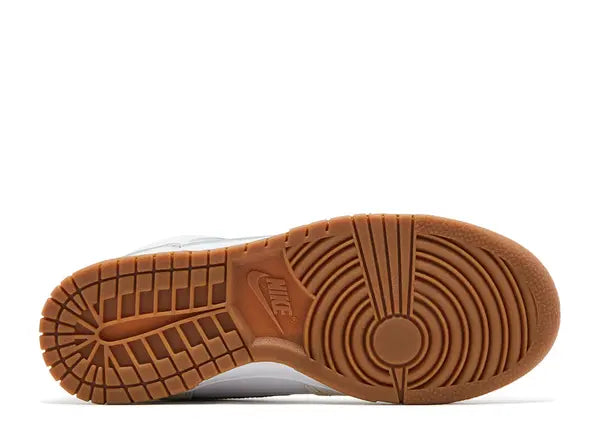 Nike Dunk High Sail Gum Bottom