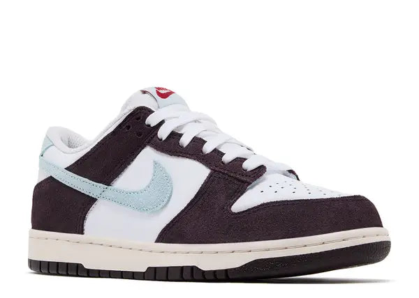 Nike Dunk Low SE Burgundy Ash Glacier Blue (GS) Front