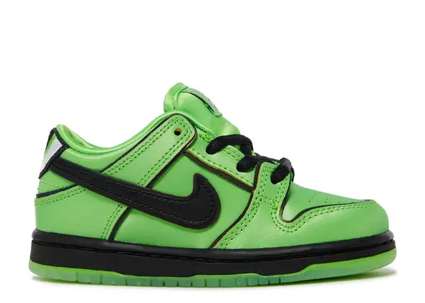 Nike Dunk Low The Powerpuff Girls Buttercup (TD) Side