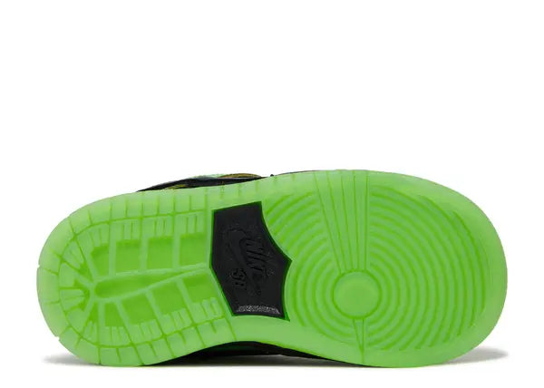 Nike Dunk Low The Powerpuff Girls Buttercup (TD) Bottom