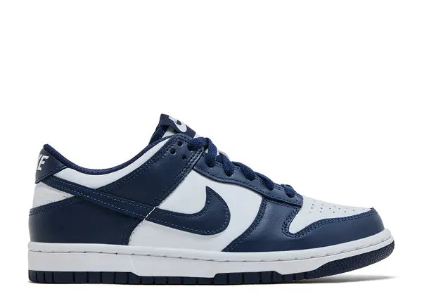 Nike Dunk Low White Midnight Navy Side